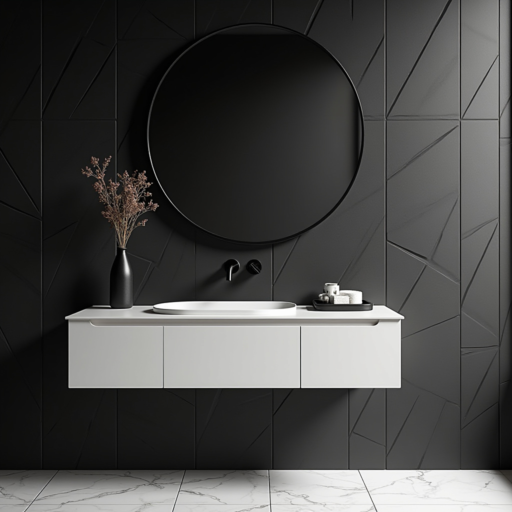 black accent walls 12