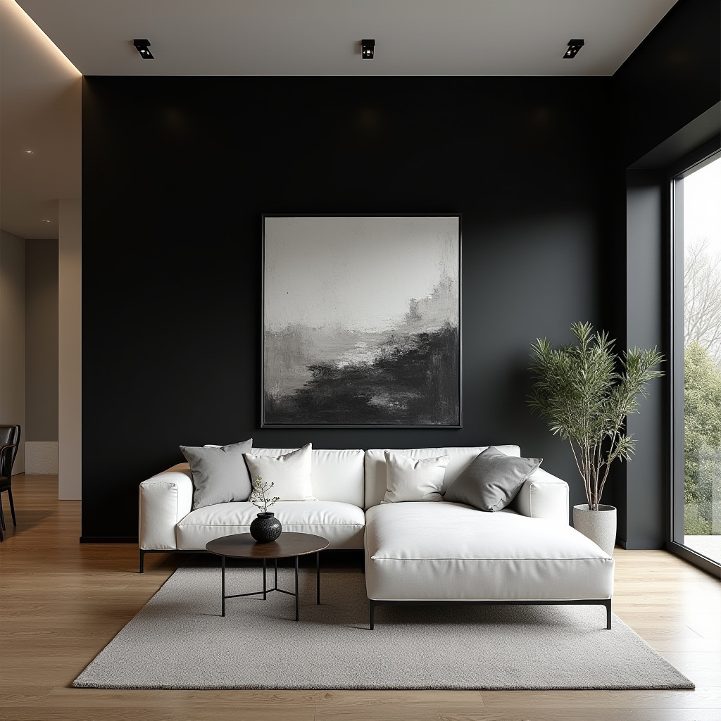 black accent walls 2