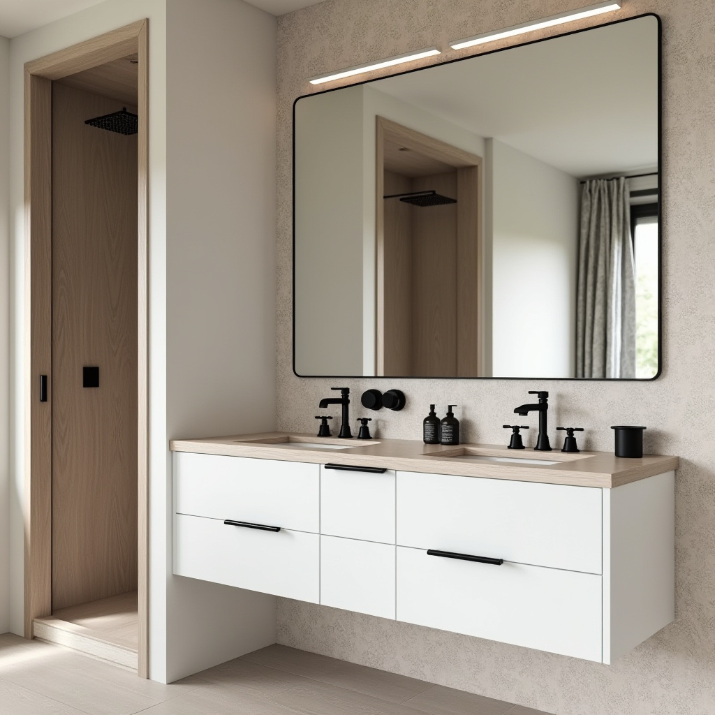 black and beige bathroom 10