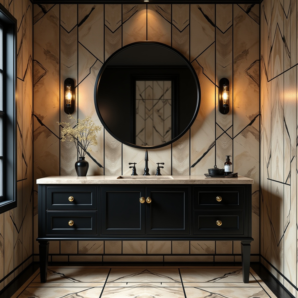 black and beige bathroom 19