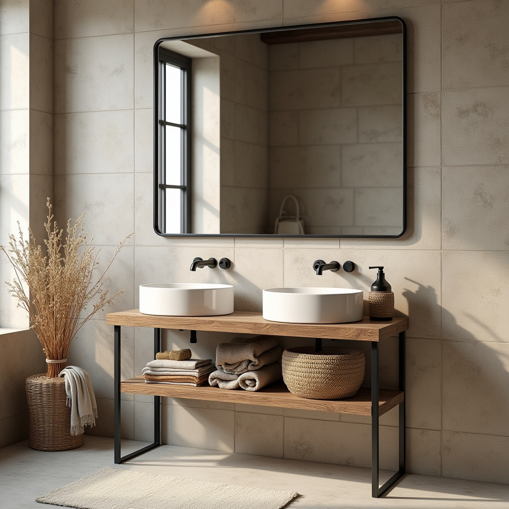 black and beige bathroom 25
