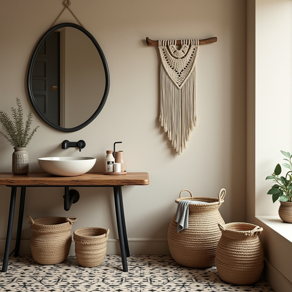 black and beige bathroom 30