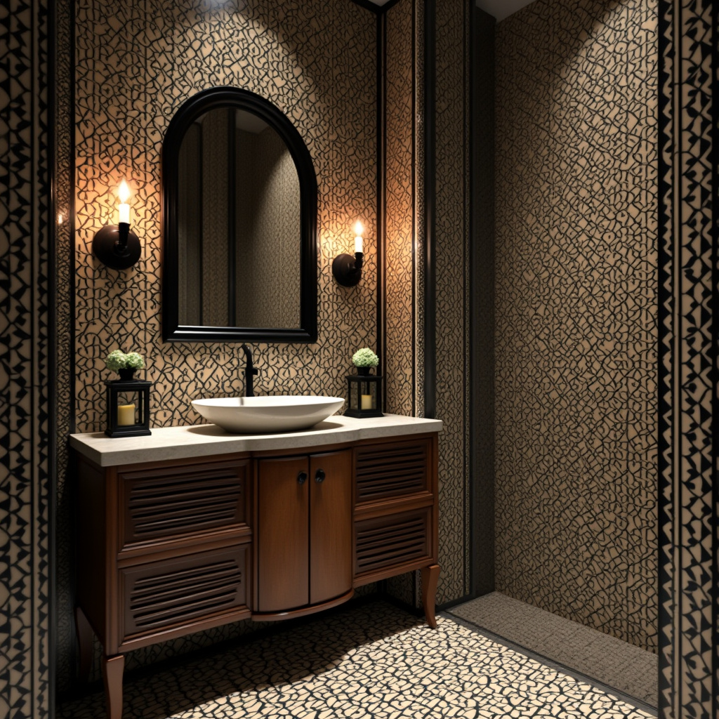 black and beige bathroom 38