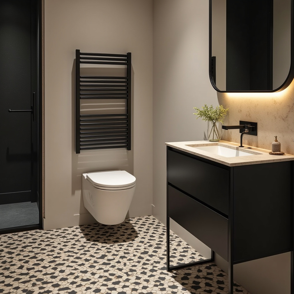 black and beige bathroom 5