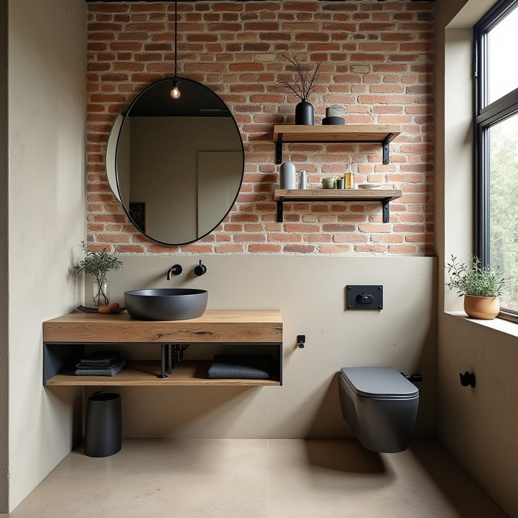black and beige bathroom 7