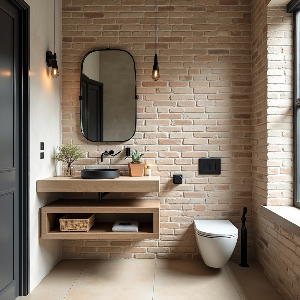 black and beige bathroom 8