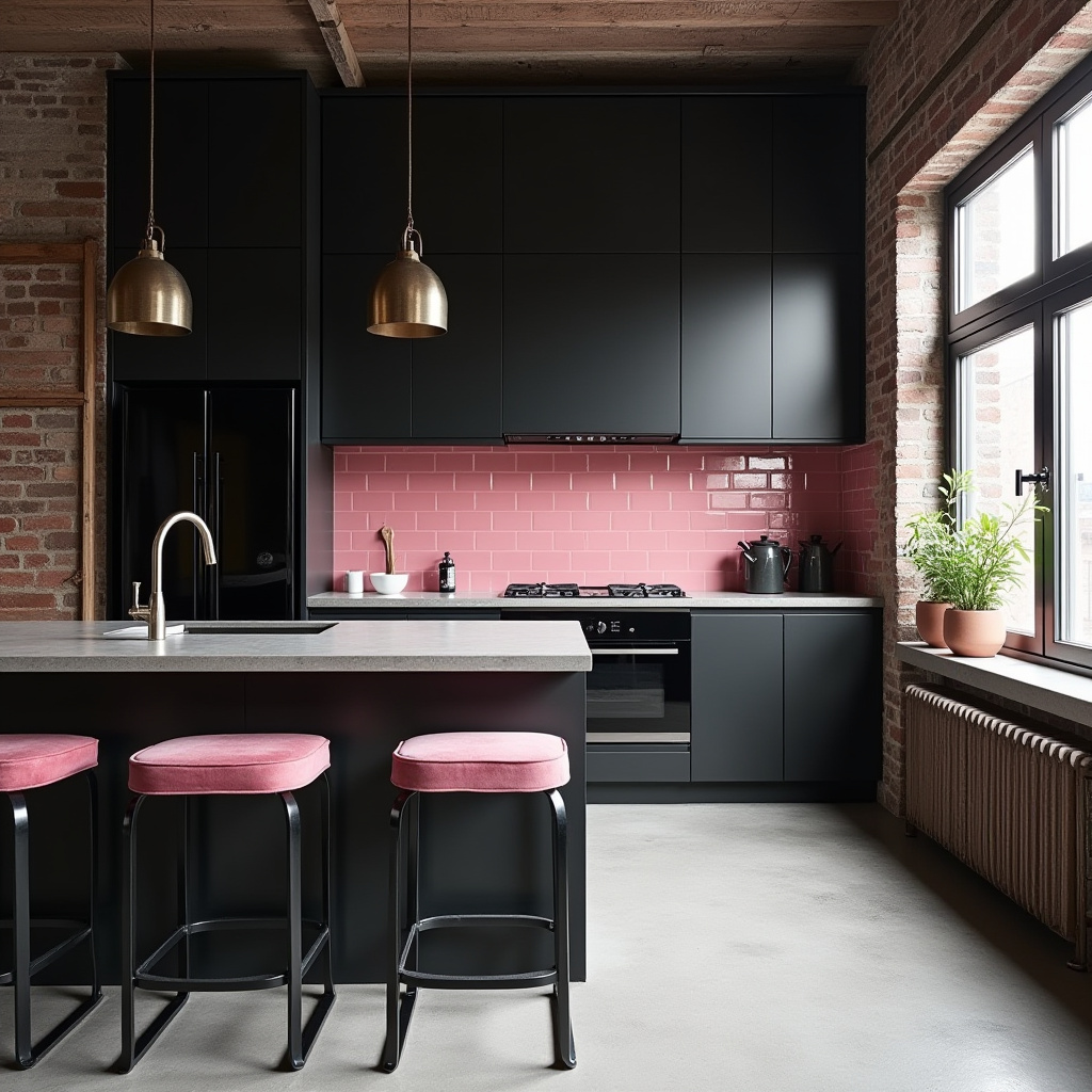 black and pink room aesthetic 12
