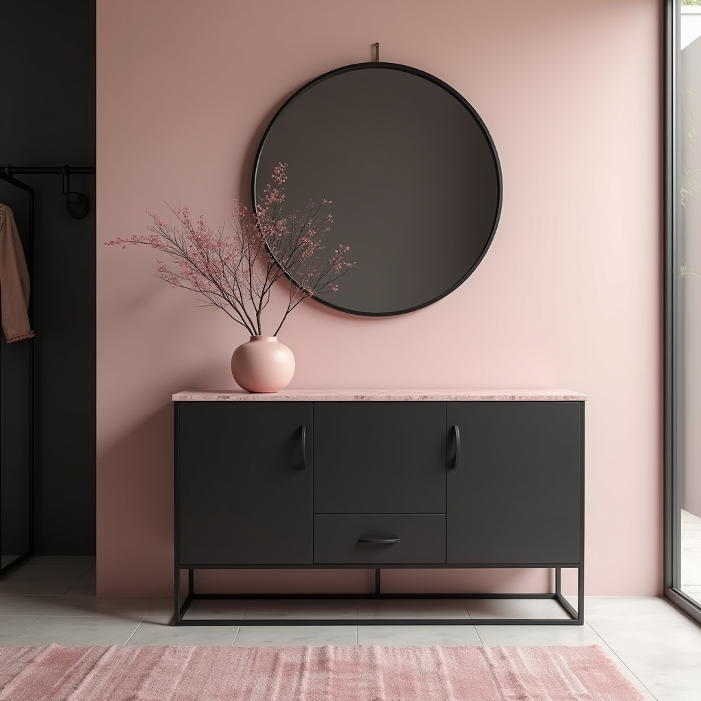 black and pink room aesthetic 24