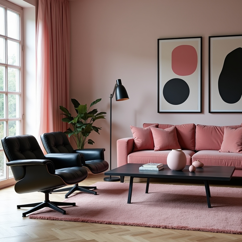 black and pink room aesthetic 27