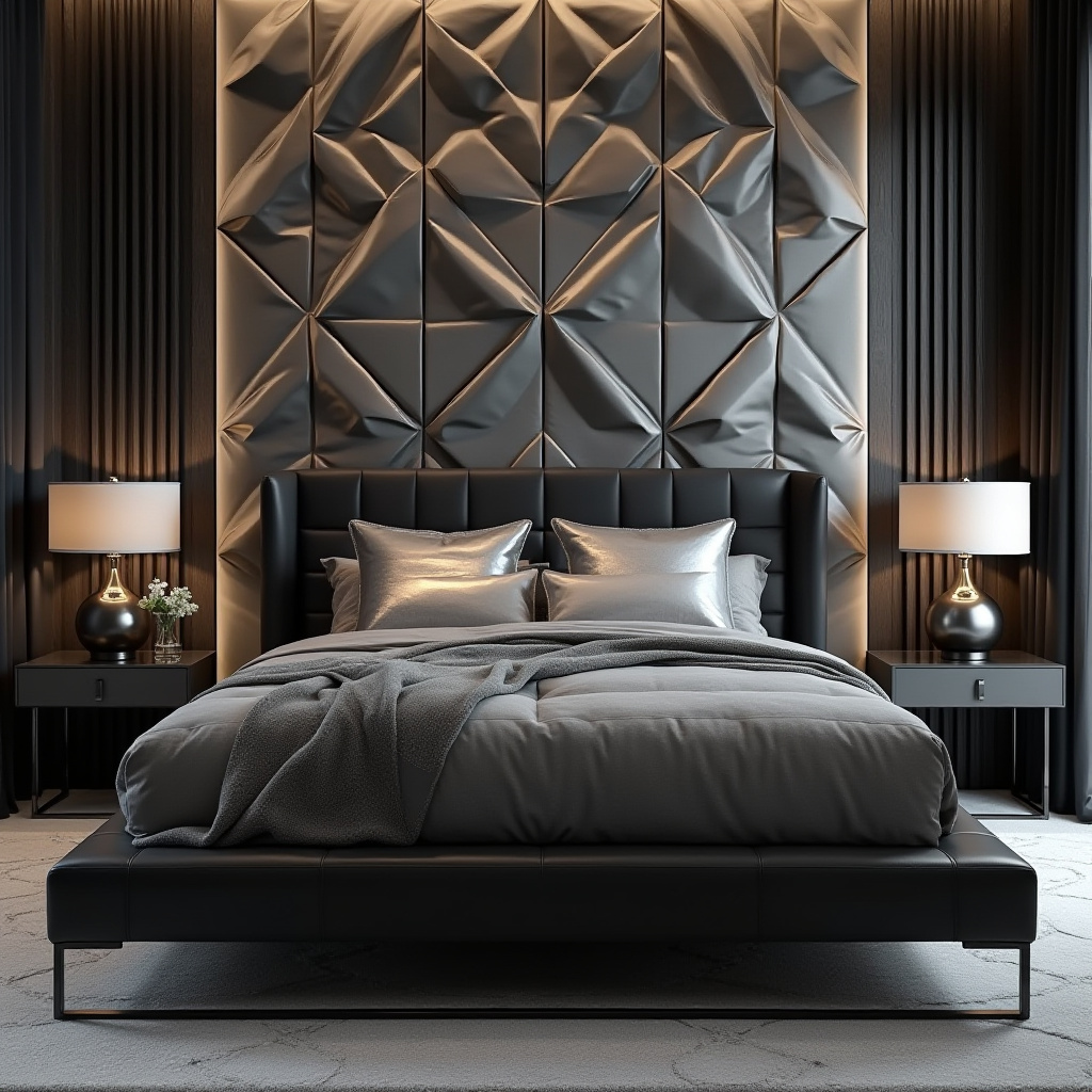 black and silver bedroom ideas 2