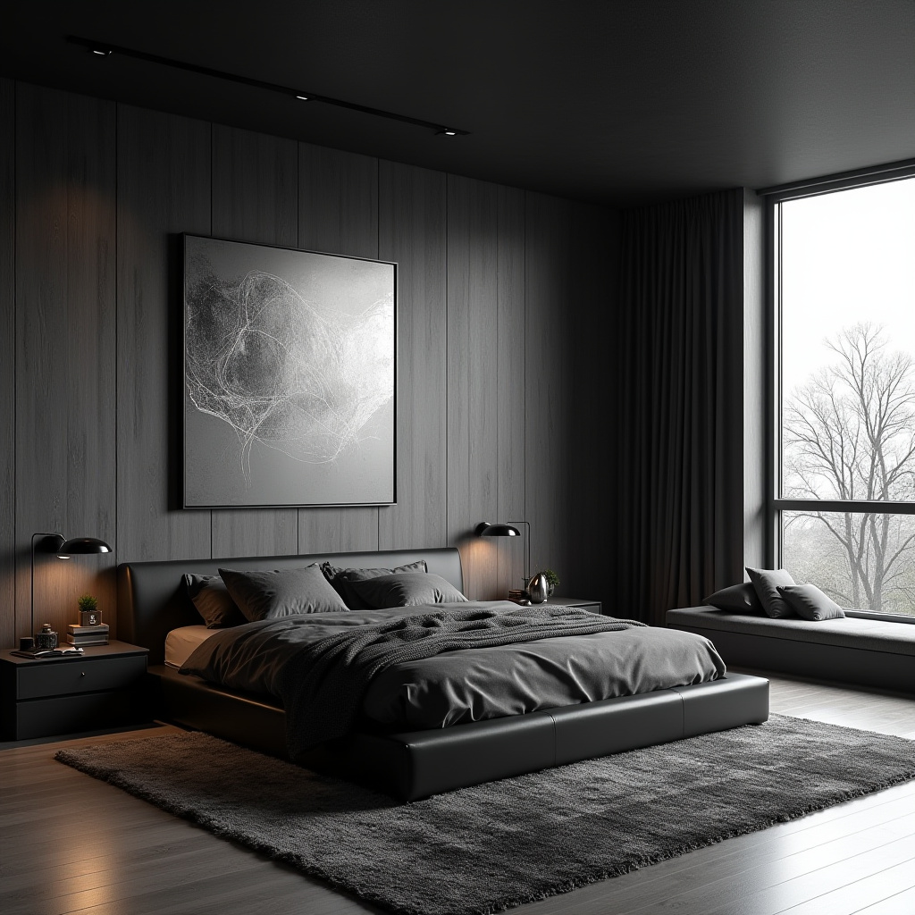 black and silver bedroom ideas 21
