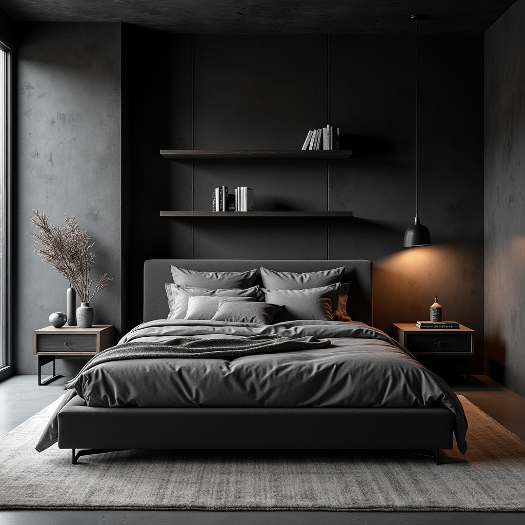 black and silver bedroom ideas 28