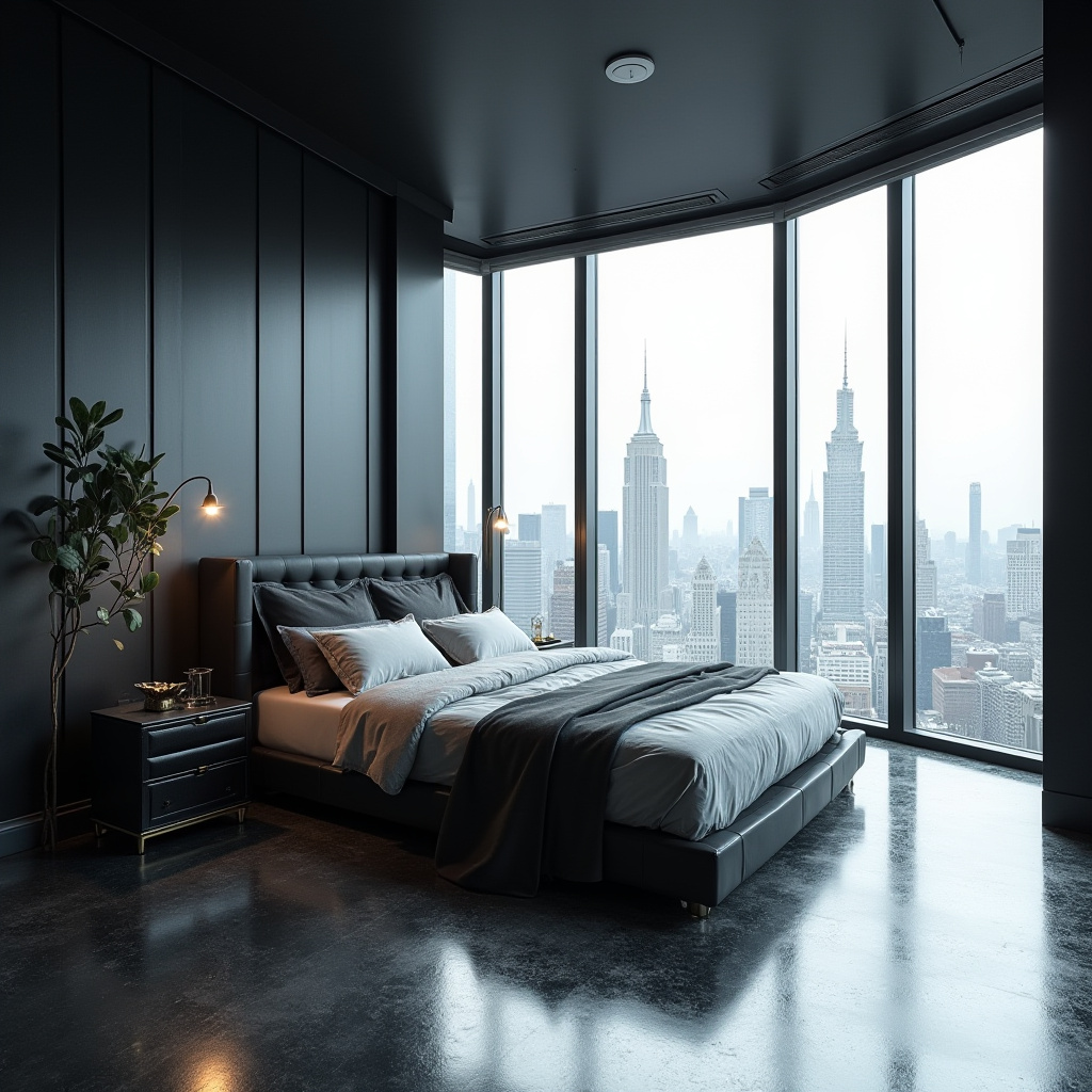 black and silver bedroom ideas 35