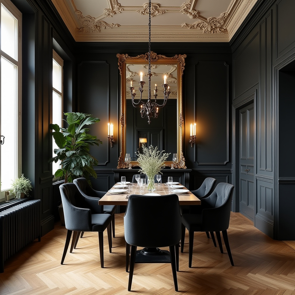 black dining room chairs 35