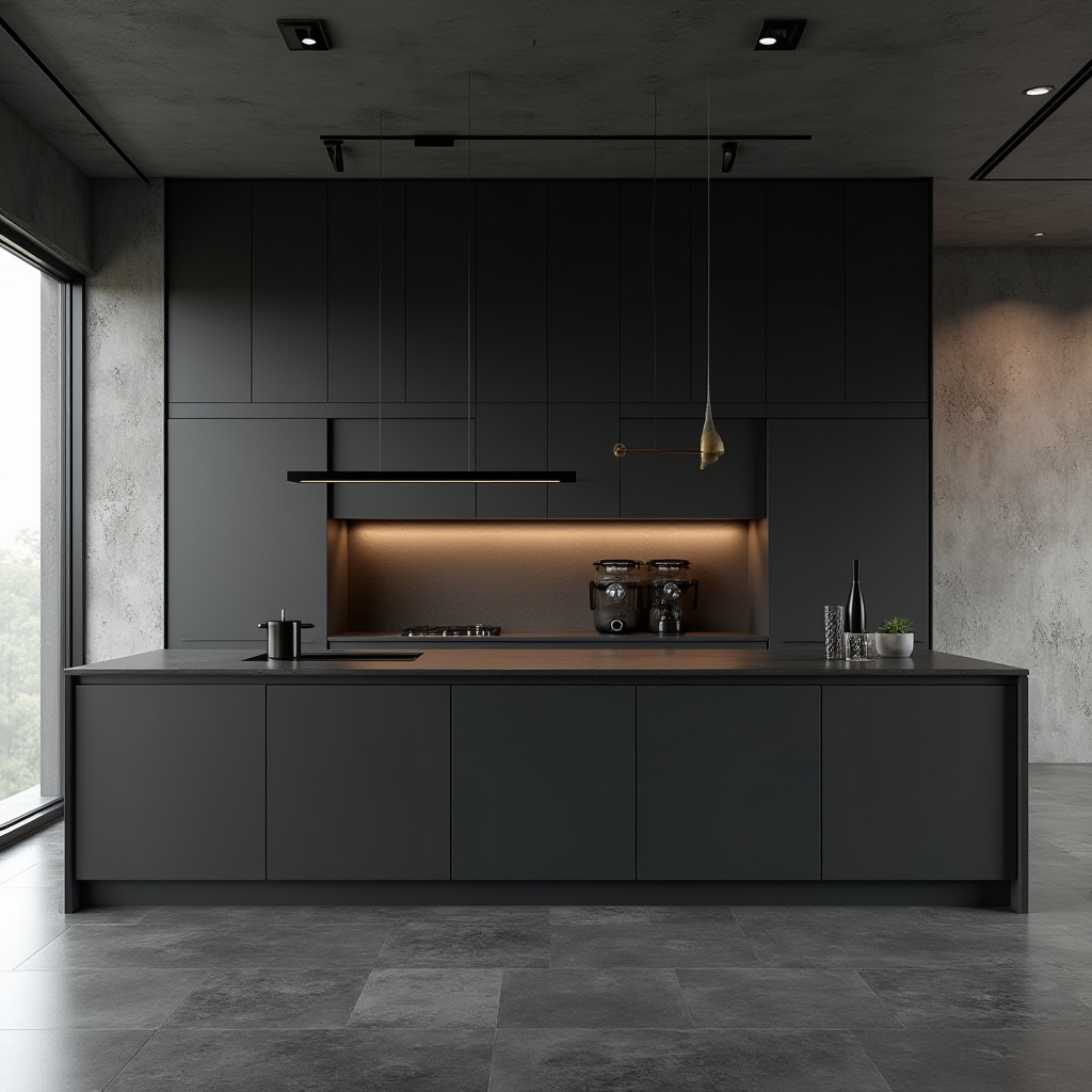 black floor kitchen ideas 11