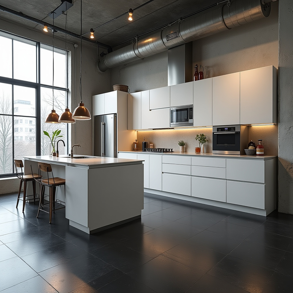 black floor kitchen ideas 14