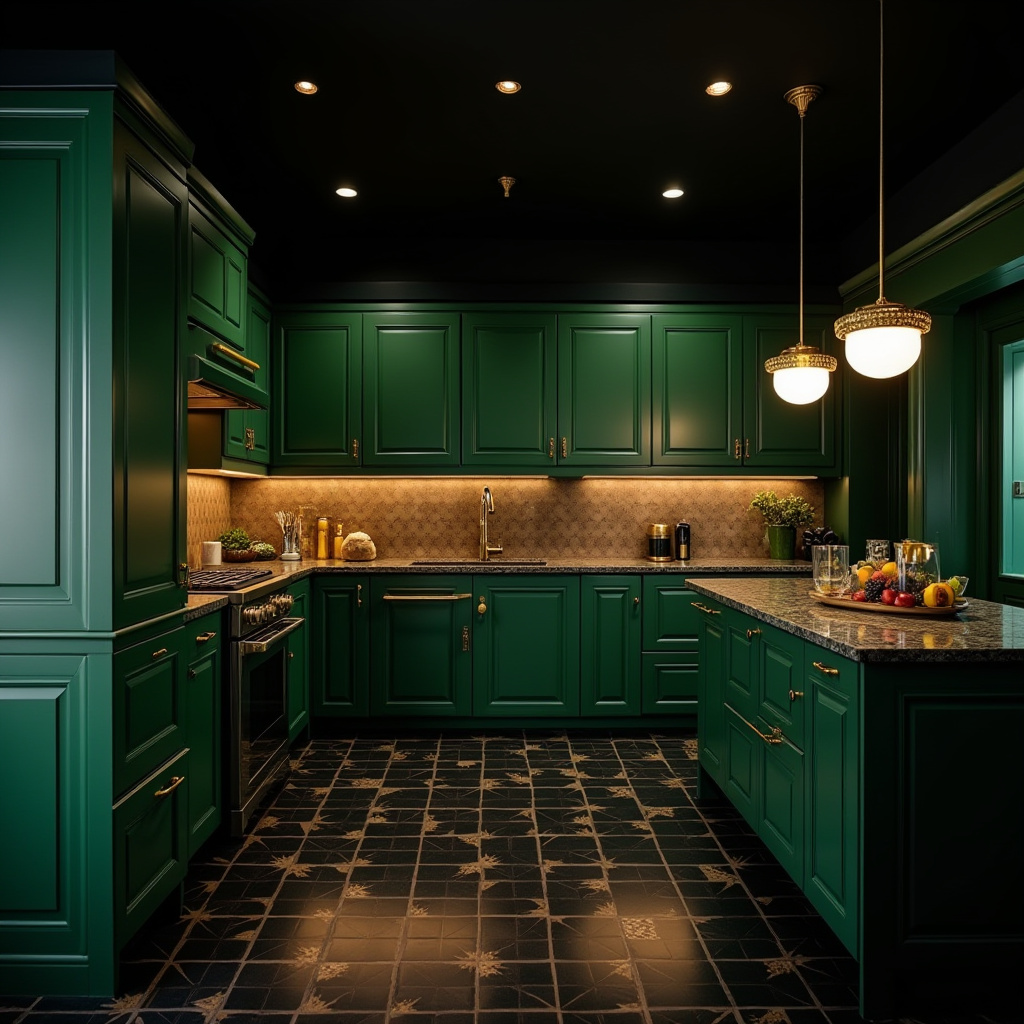 black floor kitchen ideas 24