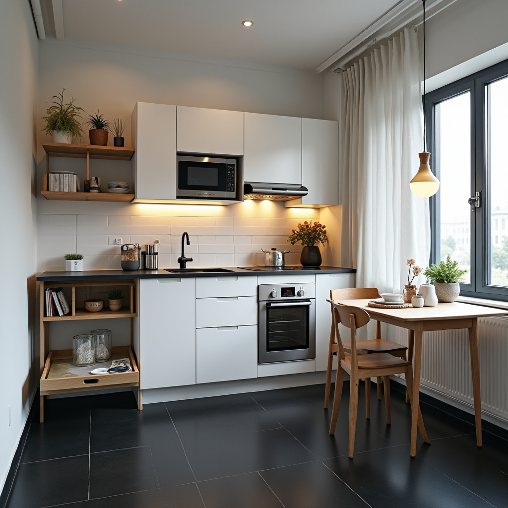 black floor kitchen ideas 26