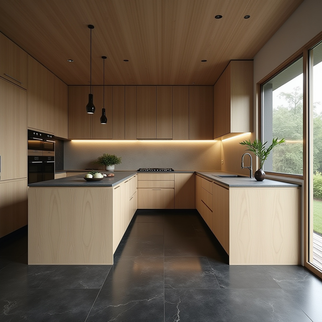 black floor kitchen ideas 29