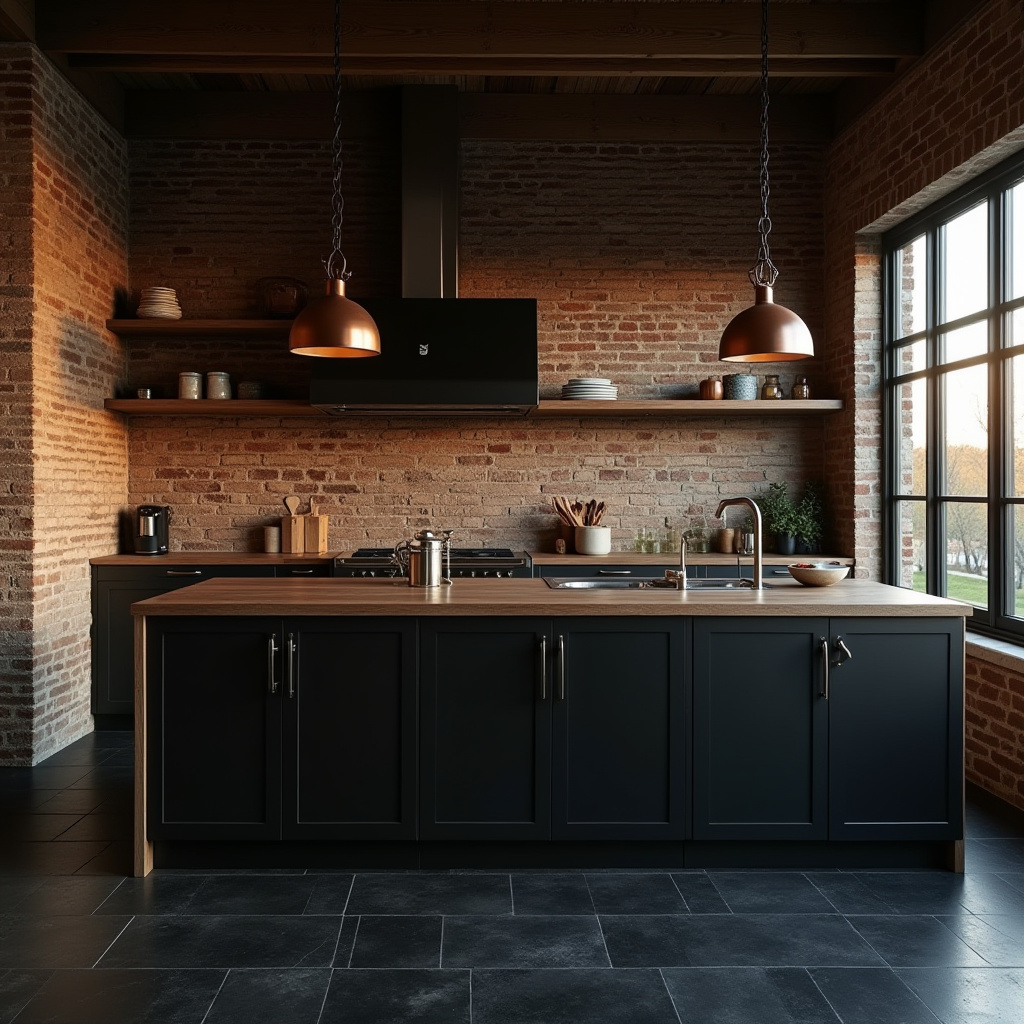 black floor kitchen ideas 3