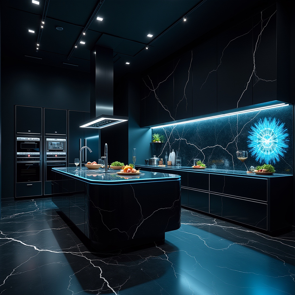 black floor kitchen ideas 32
