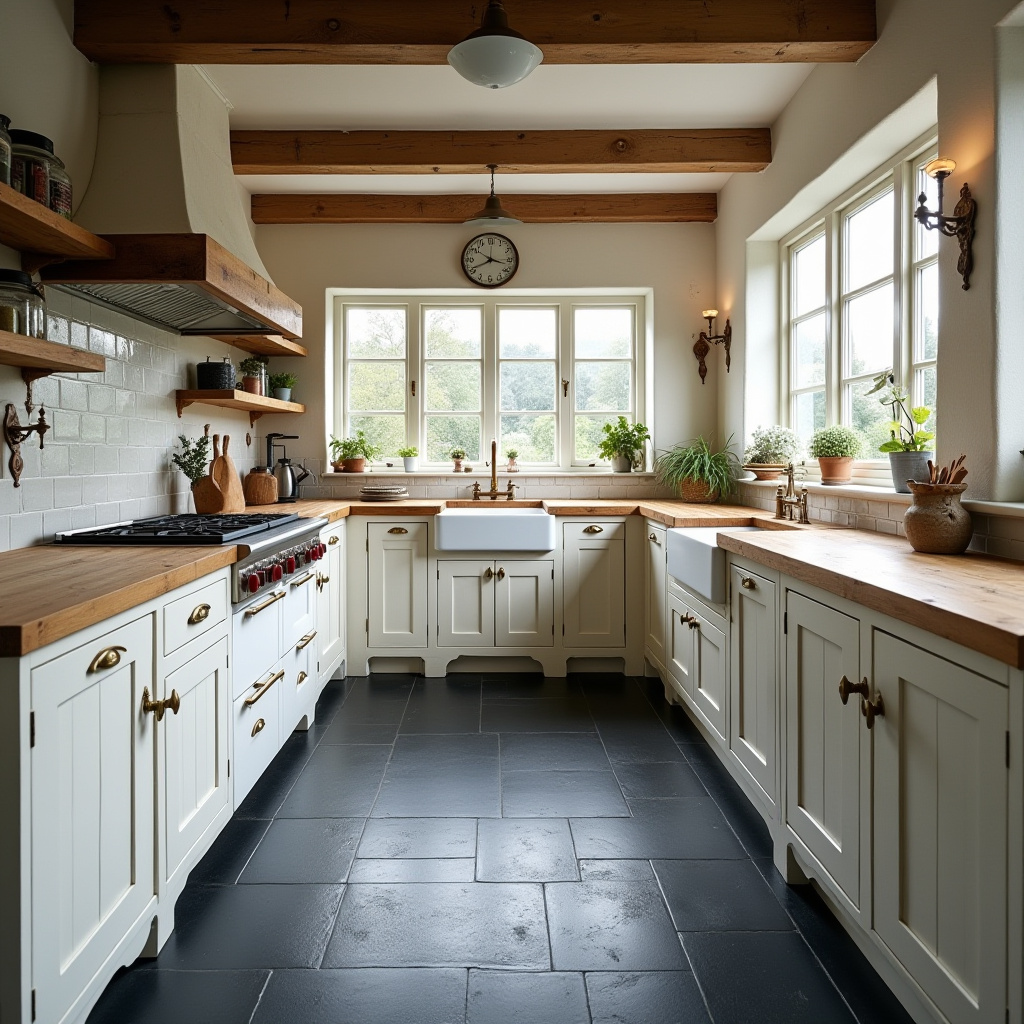 black floor kitchen ideas 9