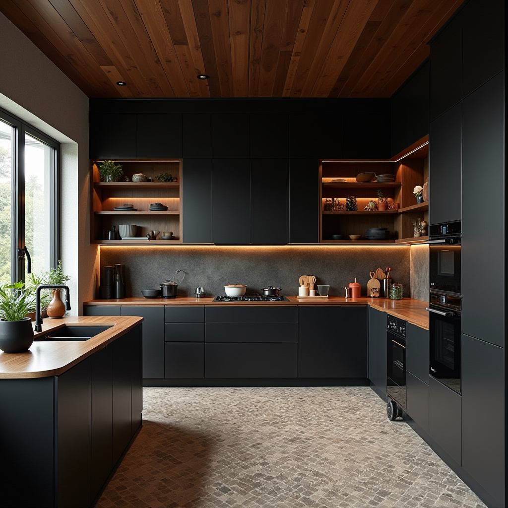black kitchen decor 17