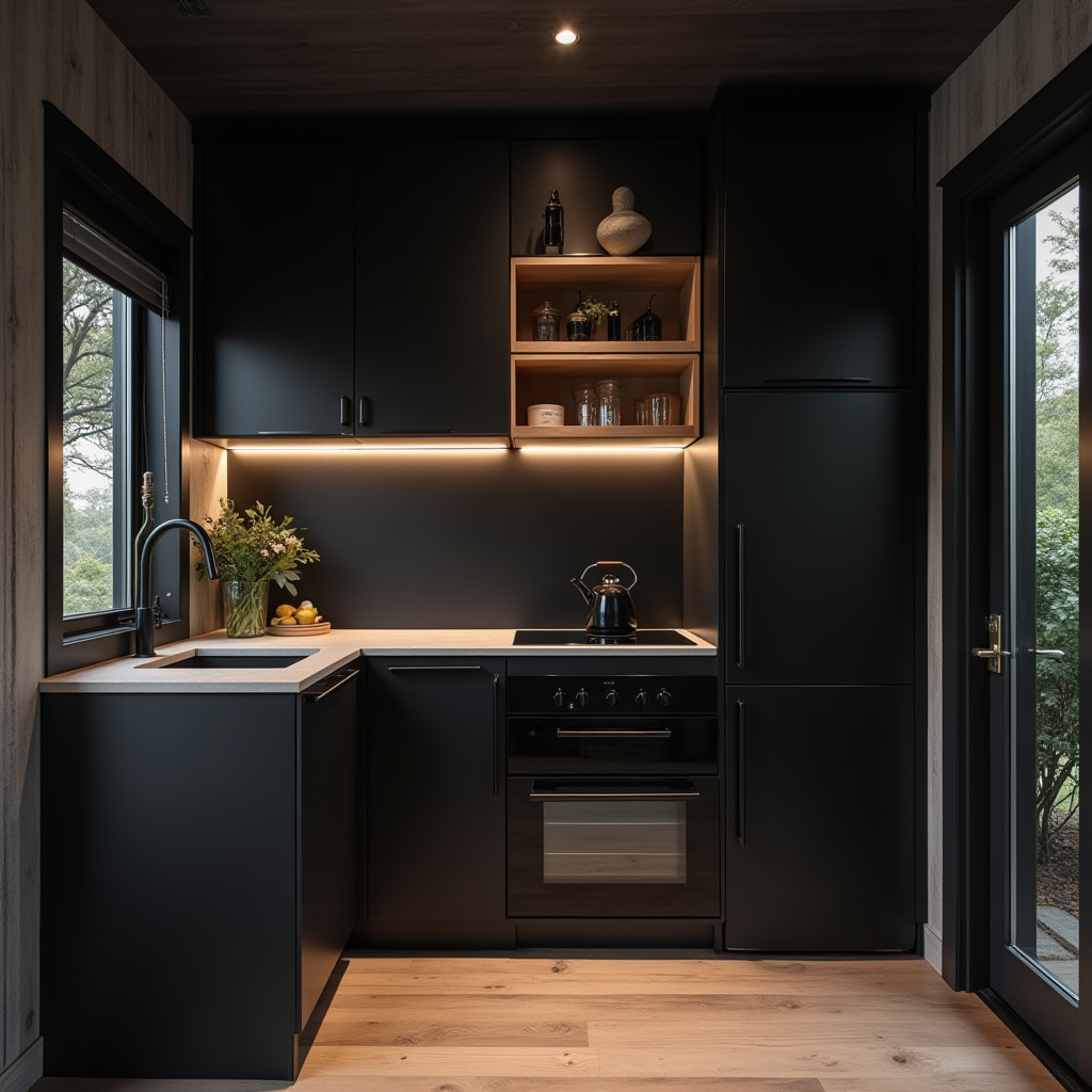 black kitchen decor 22