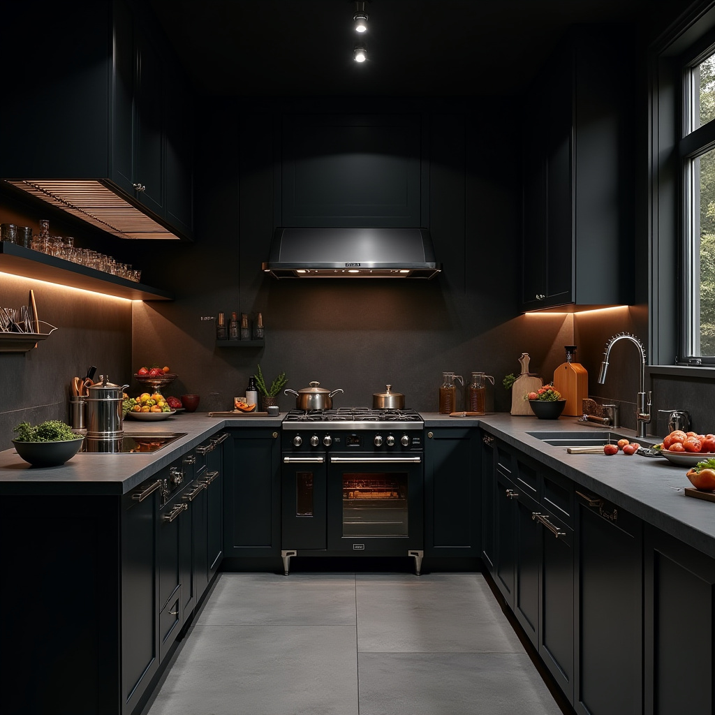black kitchen decor 24