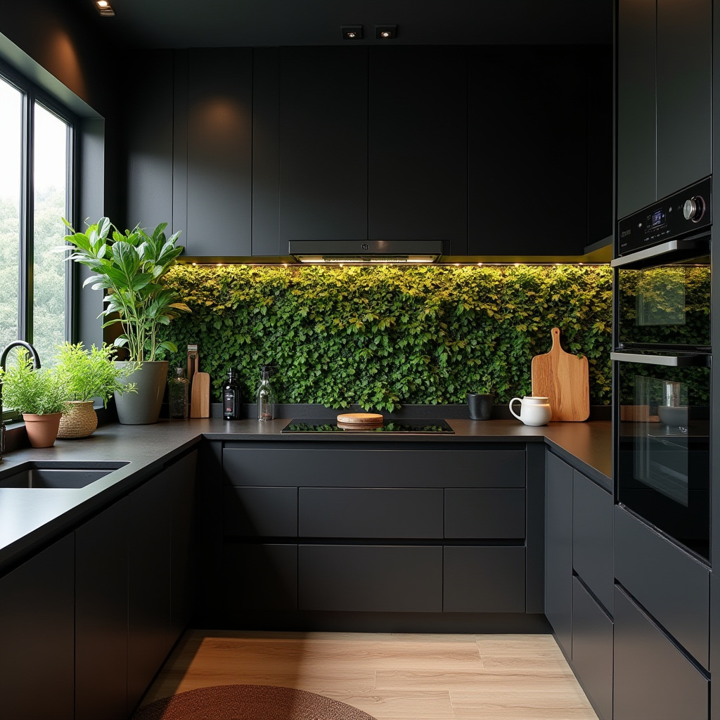 black kitchen decor 26