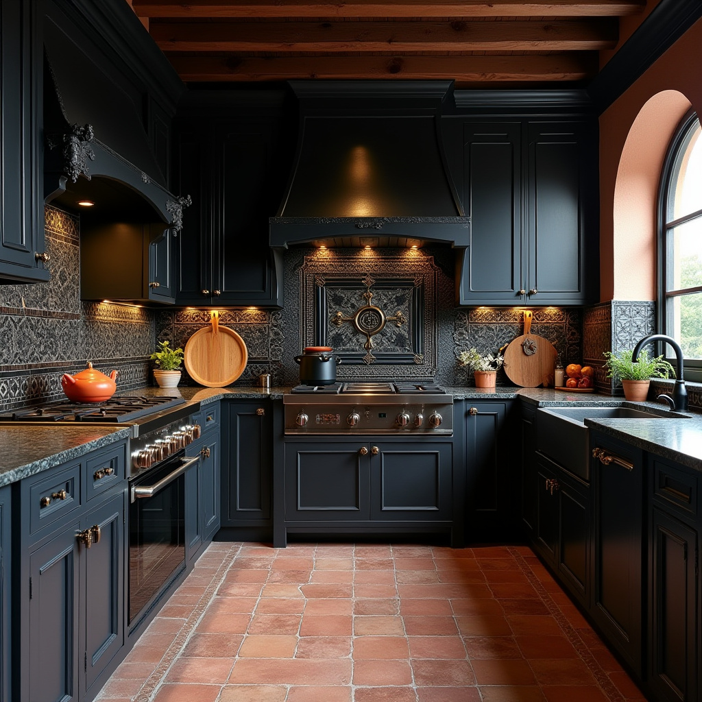 black kitchen decor 38
