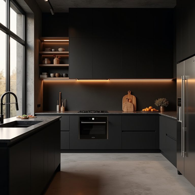 black kitchen ideas 1