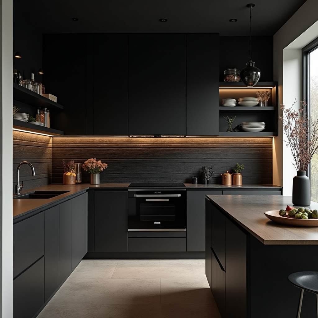 black kitchen ideas 23