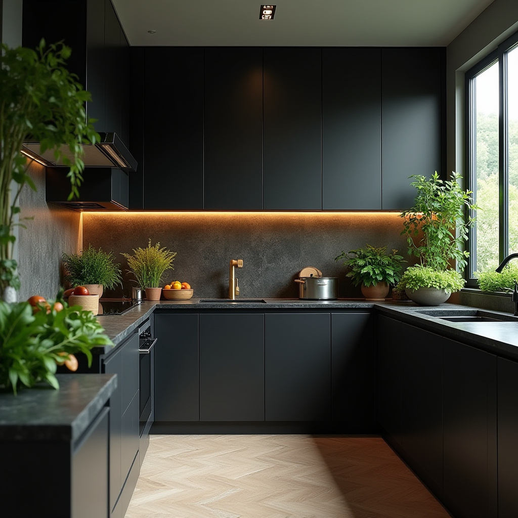 black kitchen ideas 27