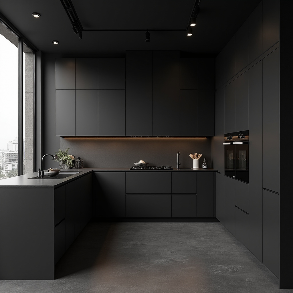 black kitchen ideas 34