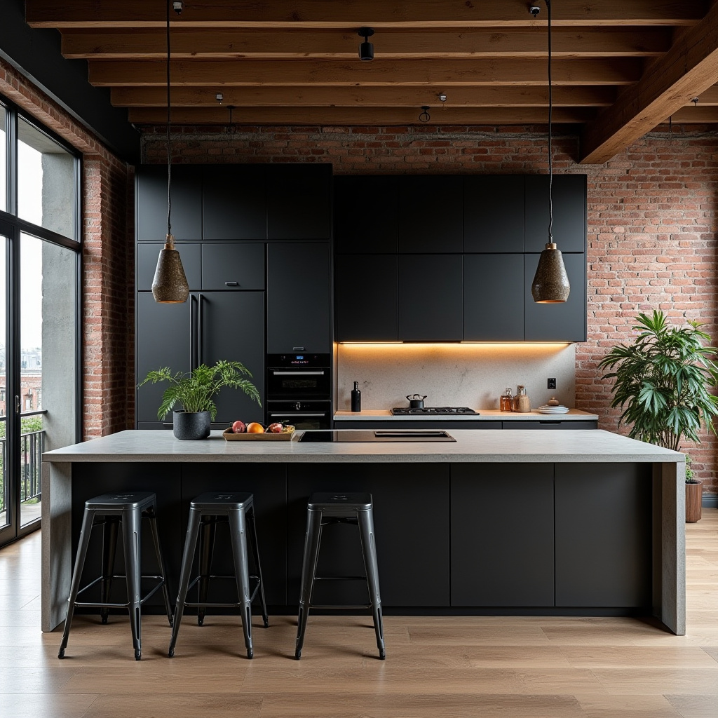 black kitchen ideas 35