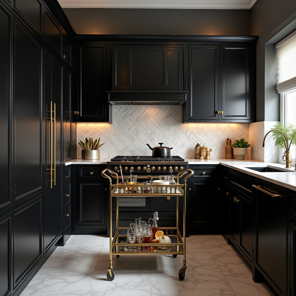 black kitchen ideas 40