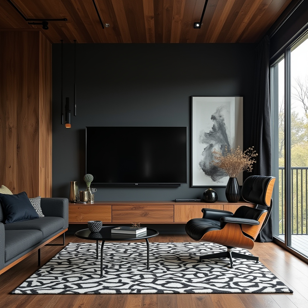 black living room ideas 15