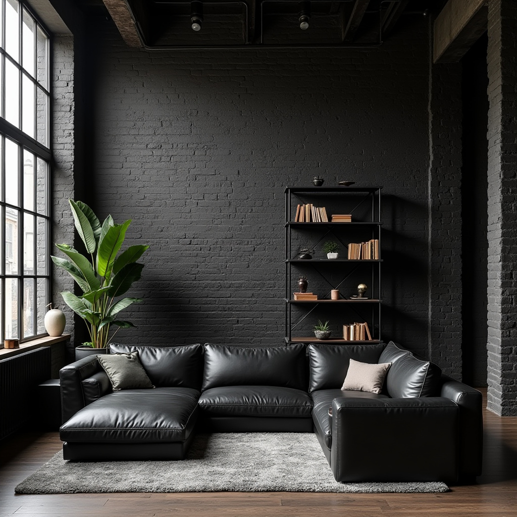 black living room ideas 20