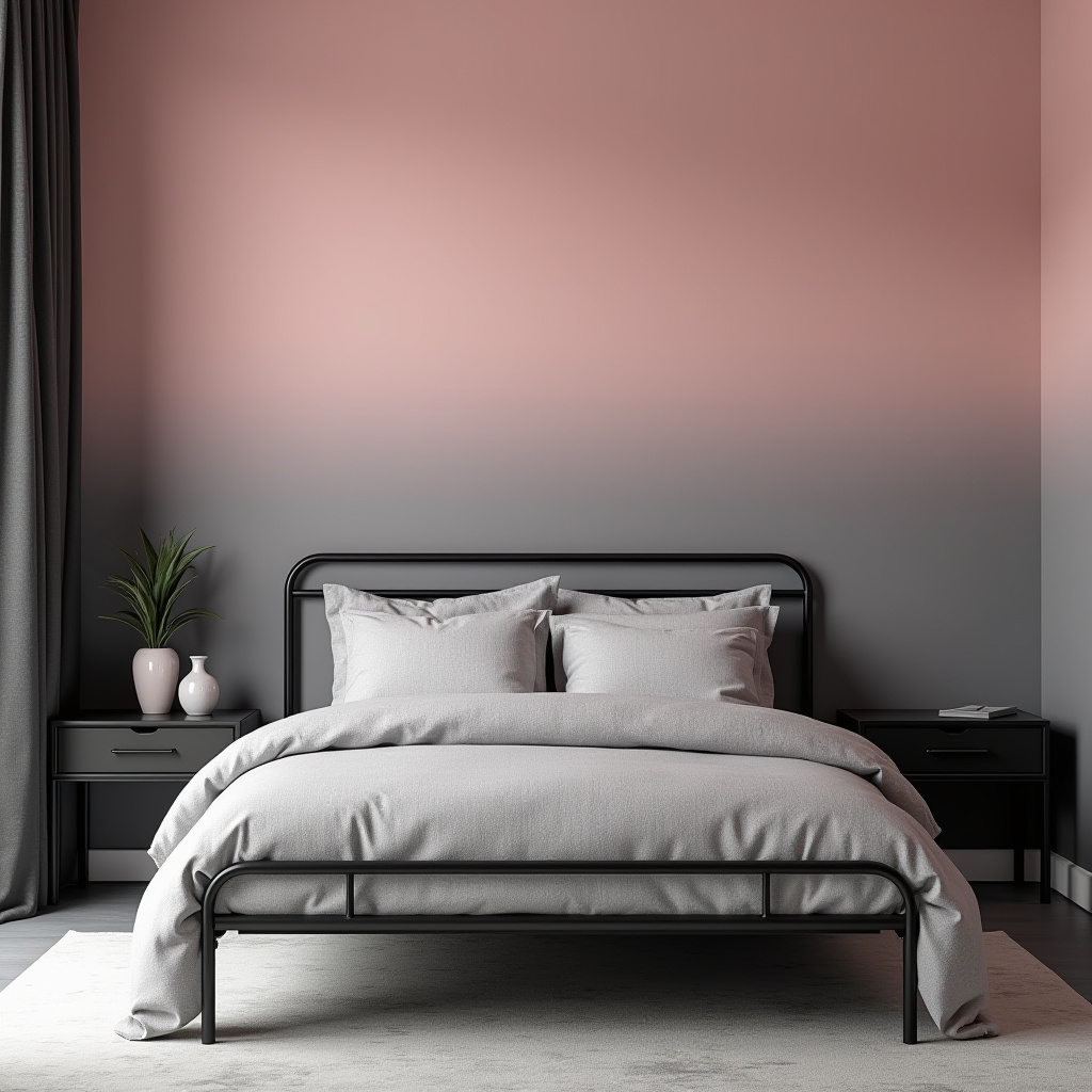 black pink and grey bedroom ideas 25