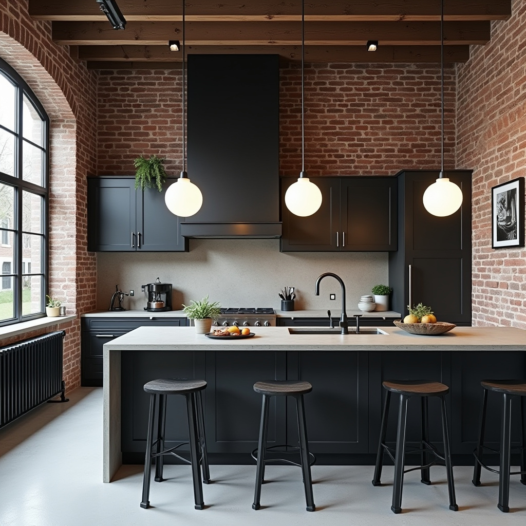 black white kitchen decor 6