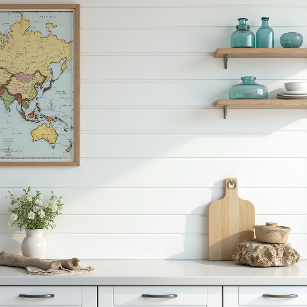 blank wall in kitchen ideas 11