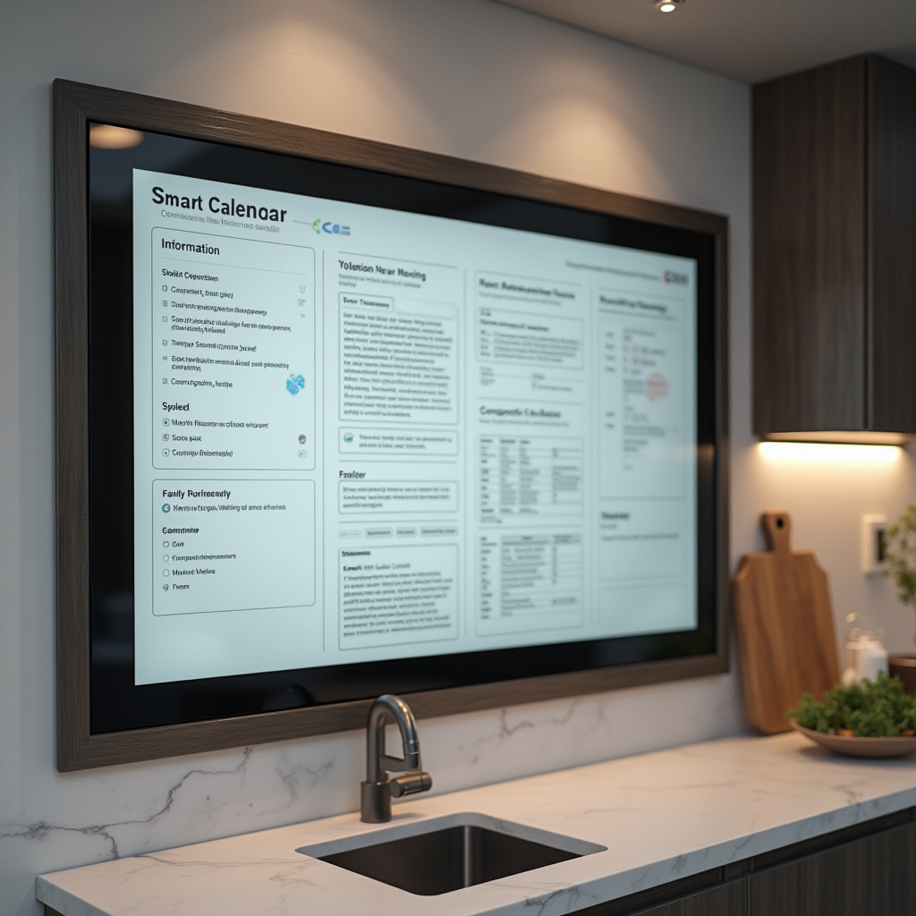 blank wall in kitchen ideas 24