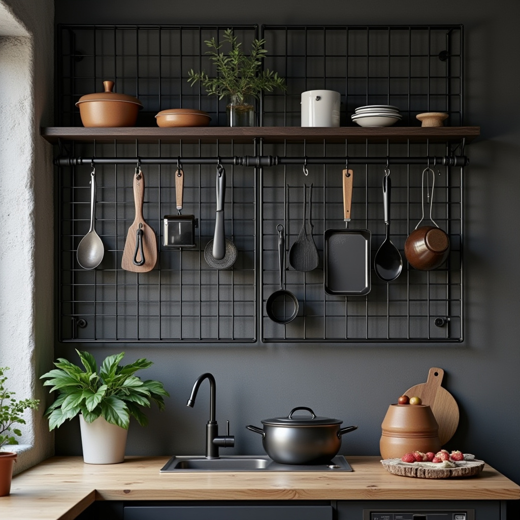 blank wall in kitchen ideas 29