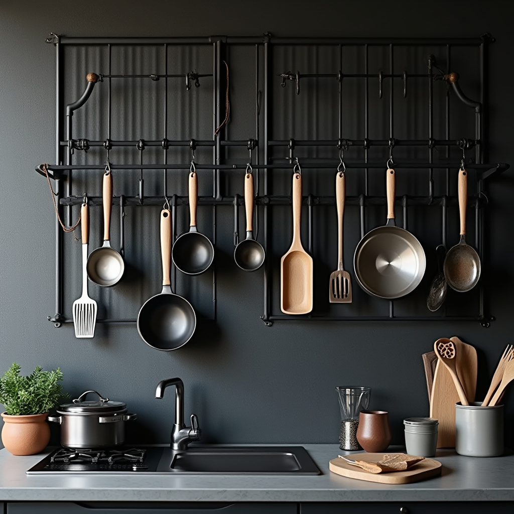 blank wall in kitchen ideas 30