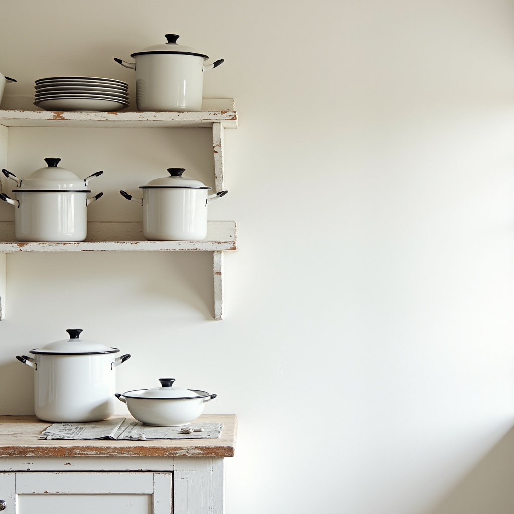 blank wall in kitchen ideas 34