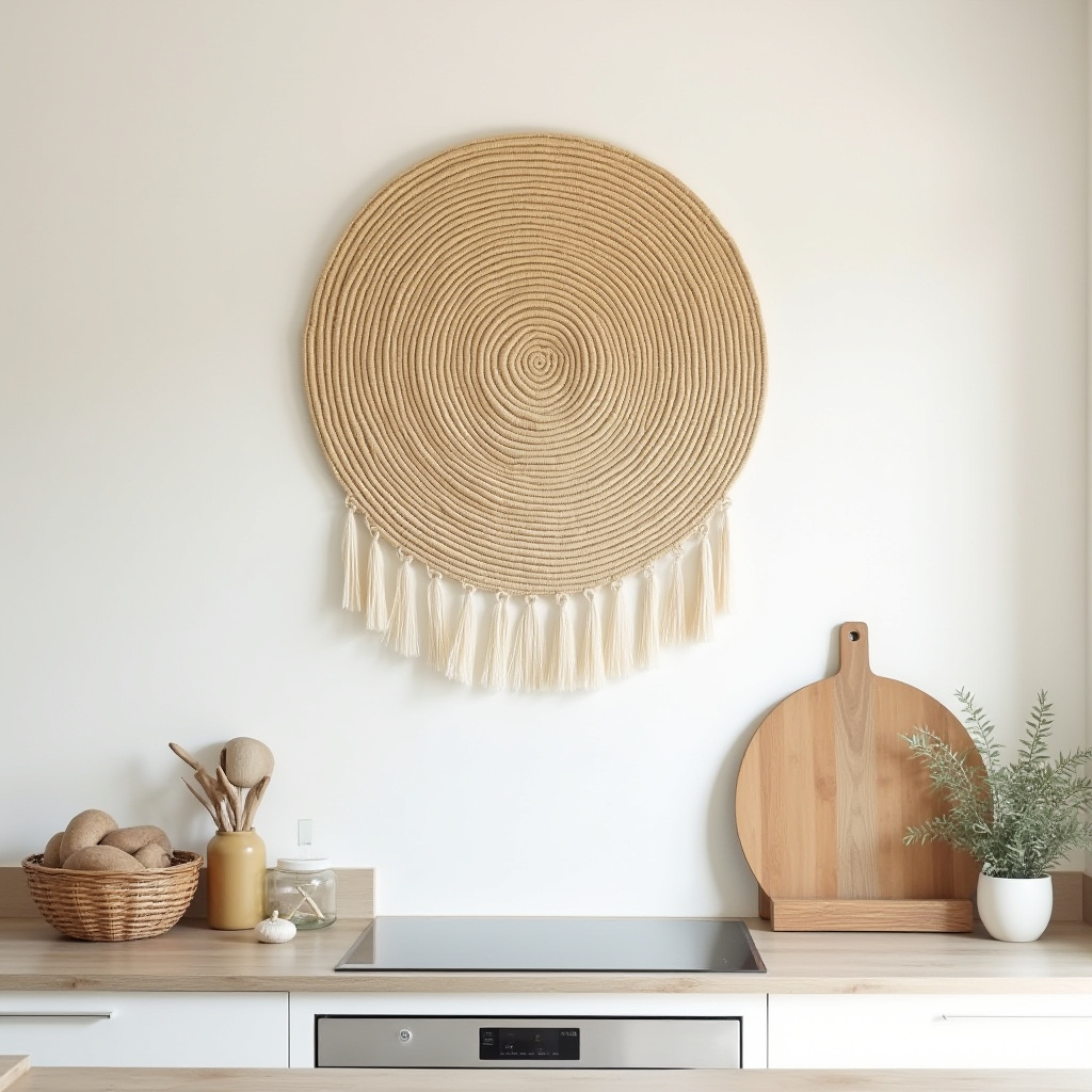blank wall in kitchen ideas 39
