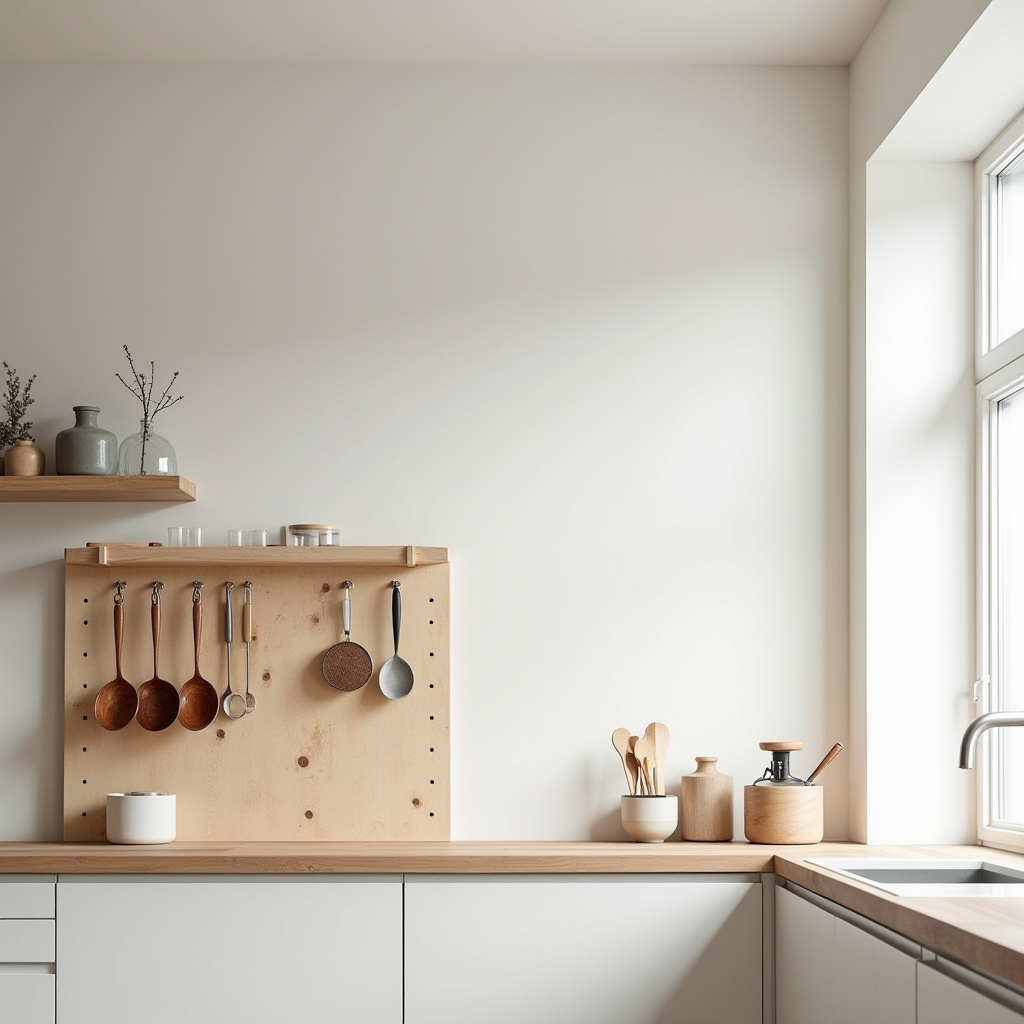 blank wall in kitchen ideas 5