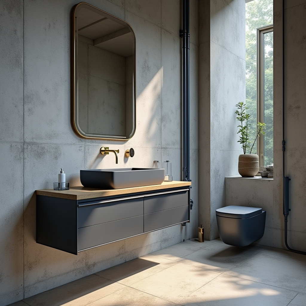 blue and beige bathroom 12