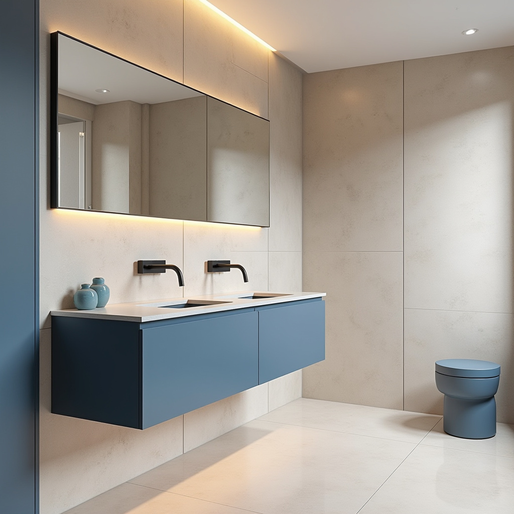 blue and beige bathroom 19